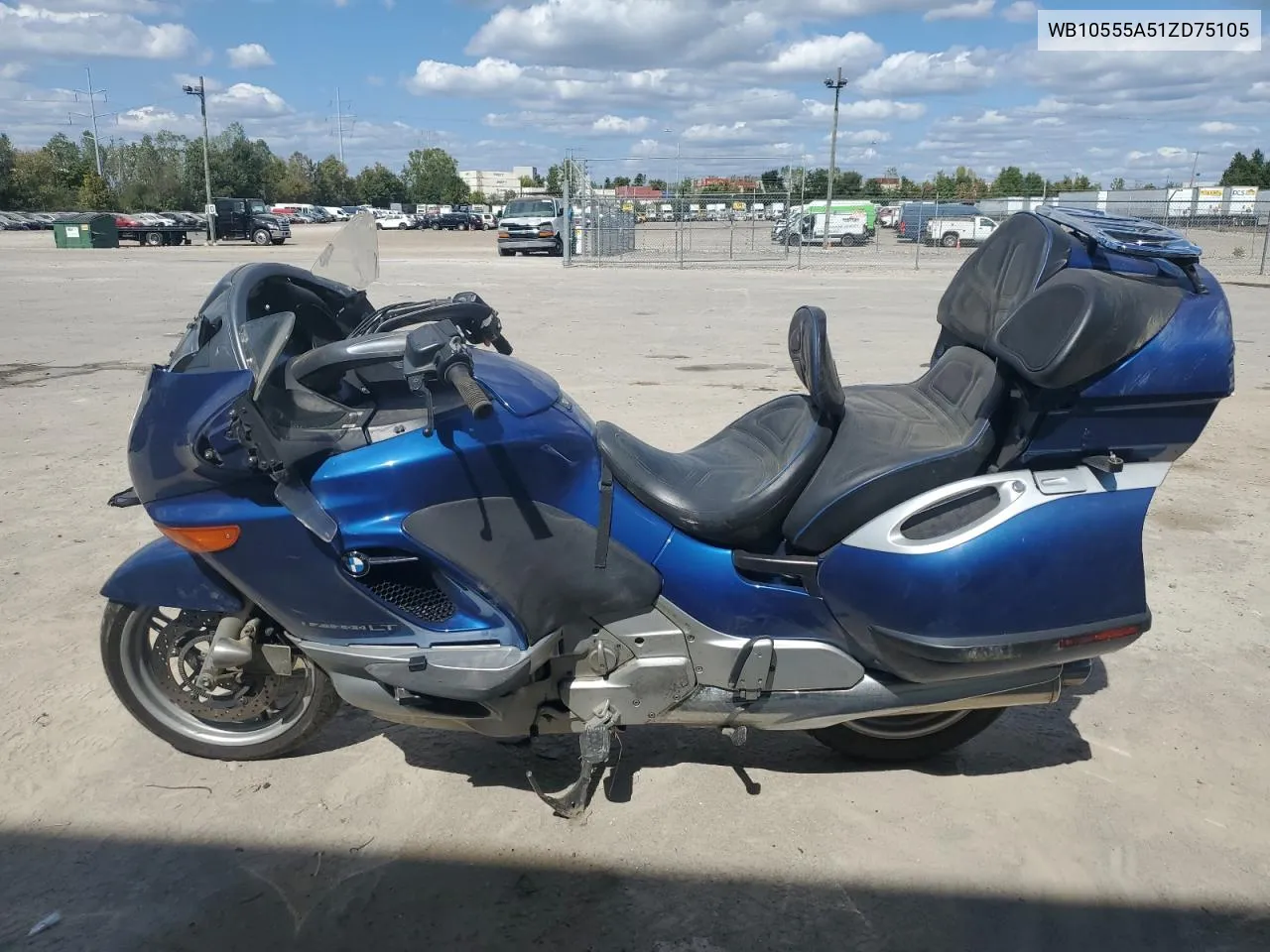 2001 BMW K1200 Lt VIN: WB10555A51ZD75105 Lot: 72217614