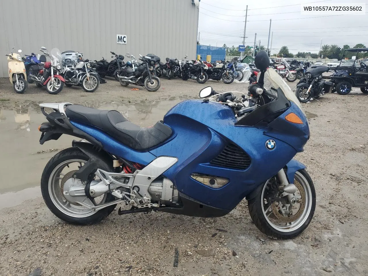 2002 BMW K1200 Rs VIN: WB10557A72ZG35602 Lot: 75084334