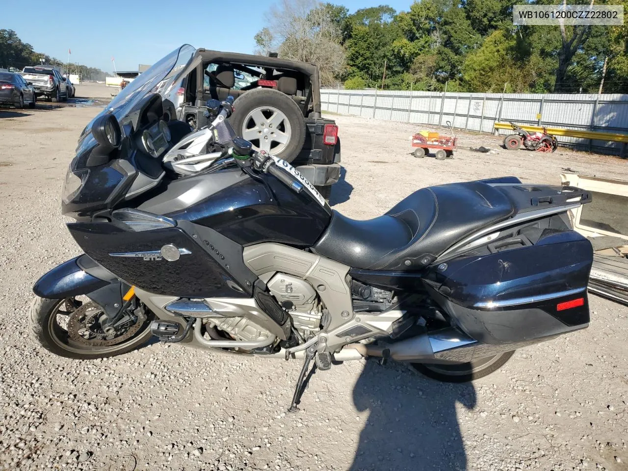 2012 BMW K1600 Gtl VIN: WB1061200CZZ22802 Lot: 76758334