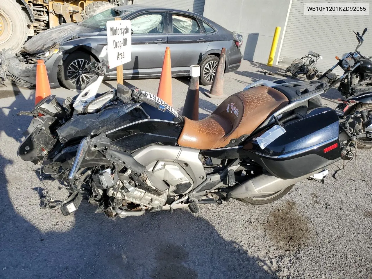 2019 BMW K1600 Gtl VIN: WB10F1201KZD92065 Lot: 76837814