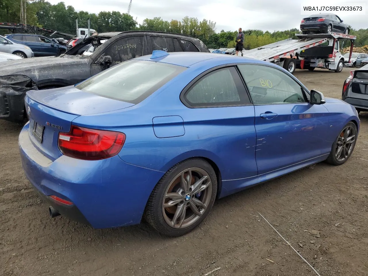 2014 BMW M235I VIN: WBA1J7C59EVX33673 Lot: 70012824