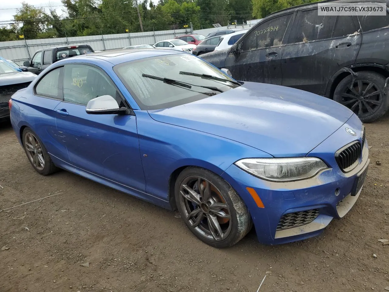 WBA1J7C59EVX33673 2014 BMW M235I