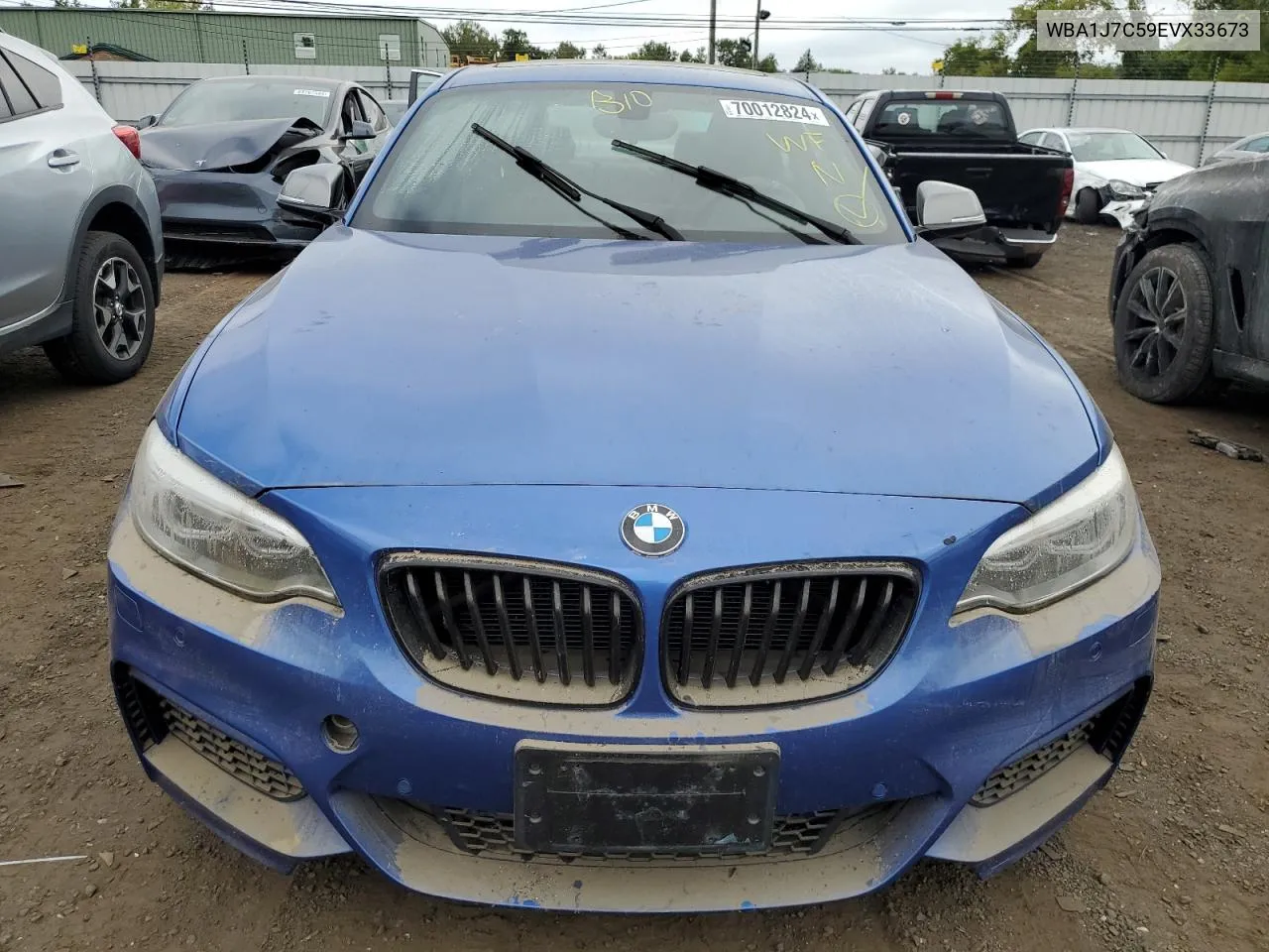 WBA1J7C59EVX33673 2014 BMW M235I