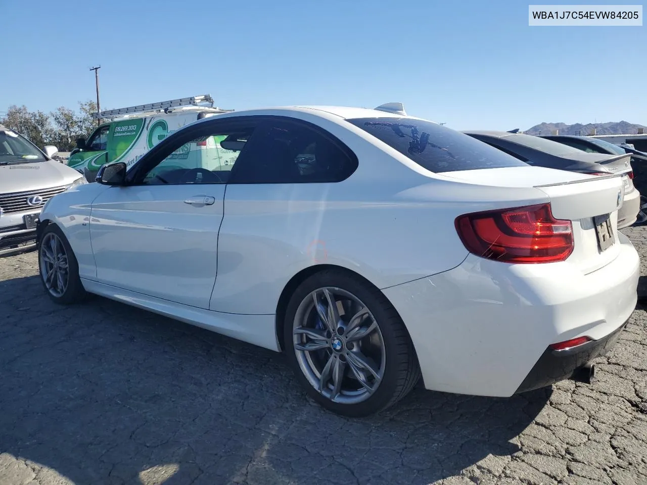 2014 BMW M235I VIN: WBA1J7C54EVW84205 Lot: 79023314