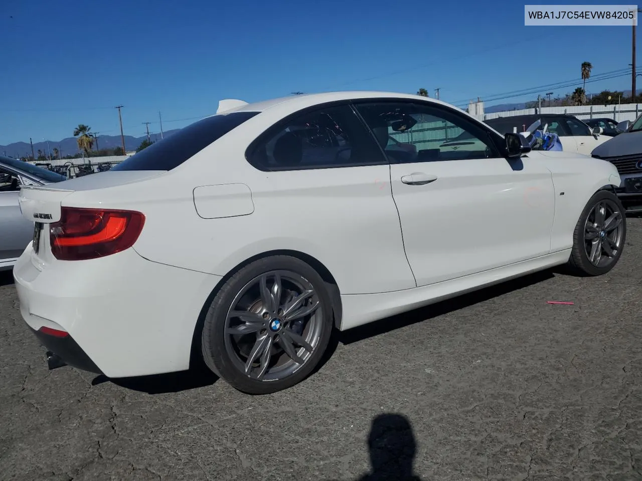 2014 BMW M235I VIN: WBA1J7C54EVW84205 Lot: 79023314