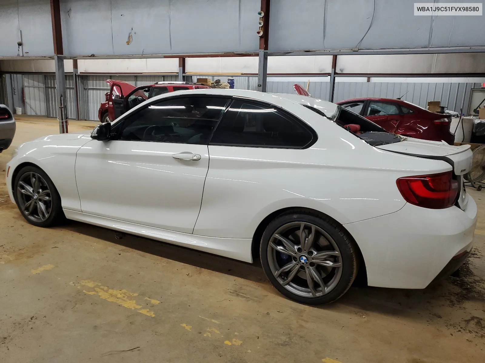 2015 BMW M235Xi VIN: WBA1J9C51FVX98580 Lot: 67976594