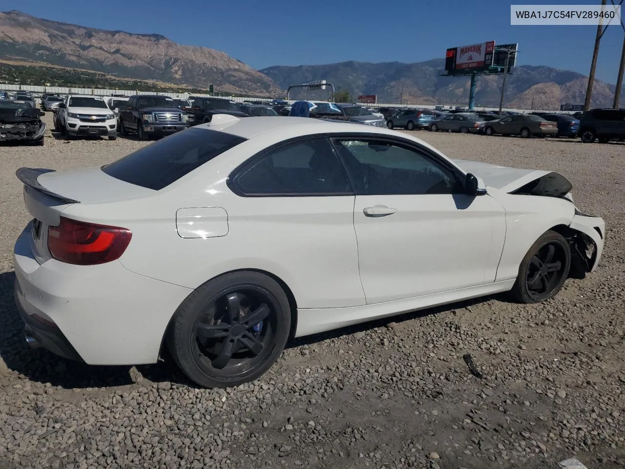 2015 BMW M235I VIN: WBA1J7C54FV289460 Lot: 69957294