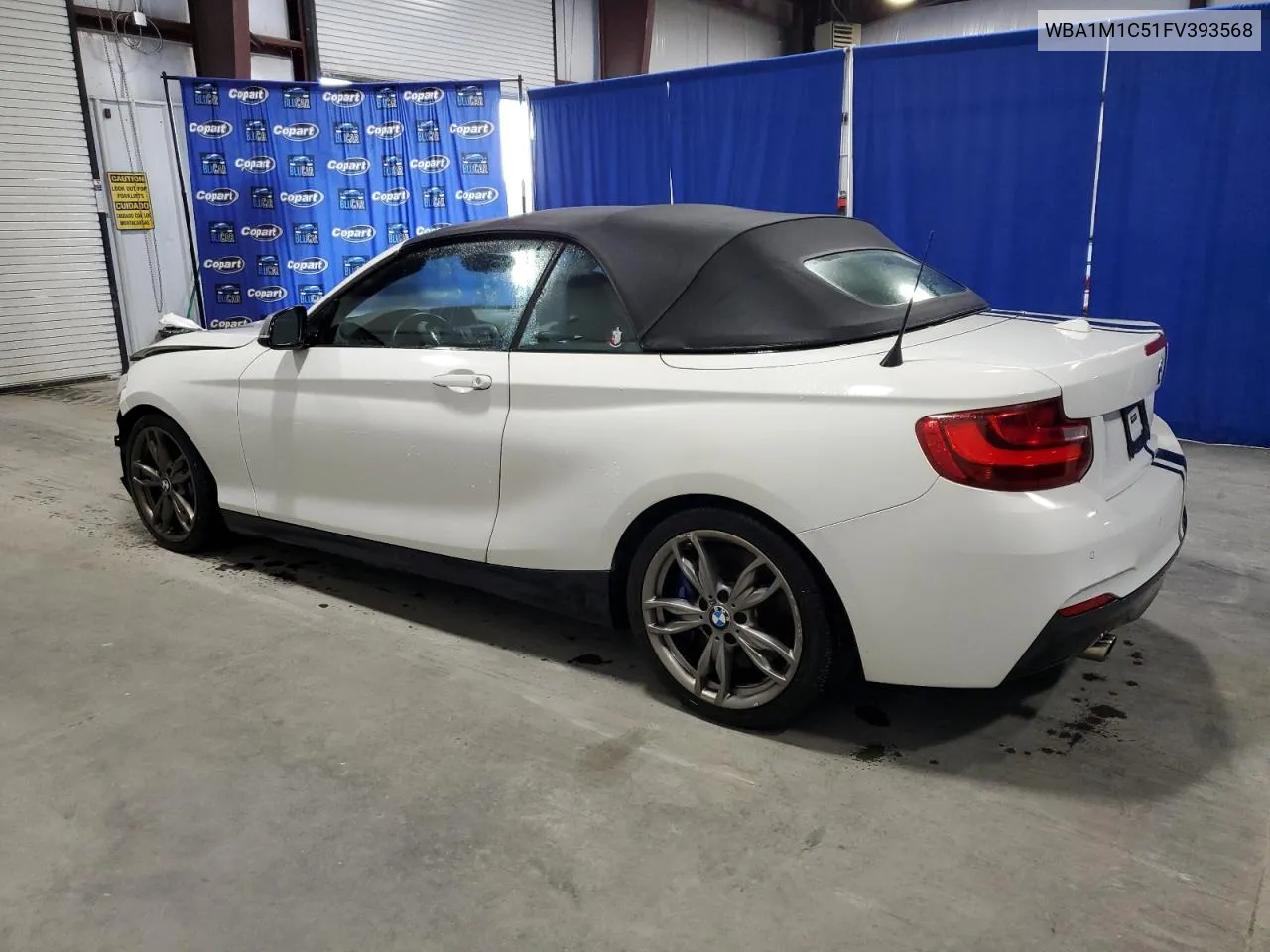 2015 BMW M235I VIN: WBA1M1C51FV393568 Lot: 70868164