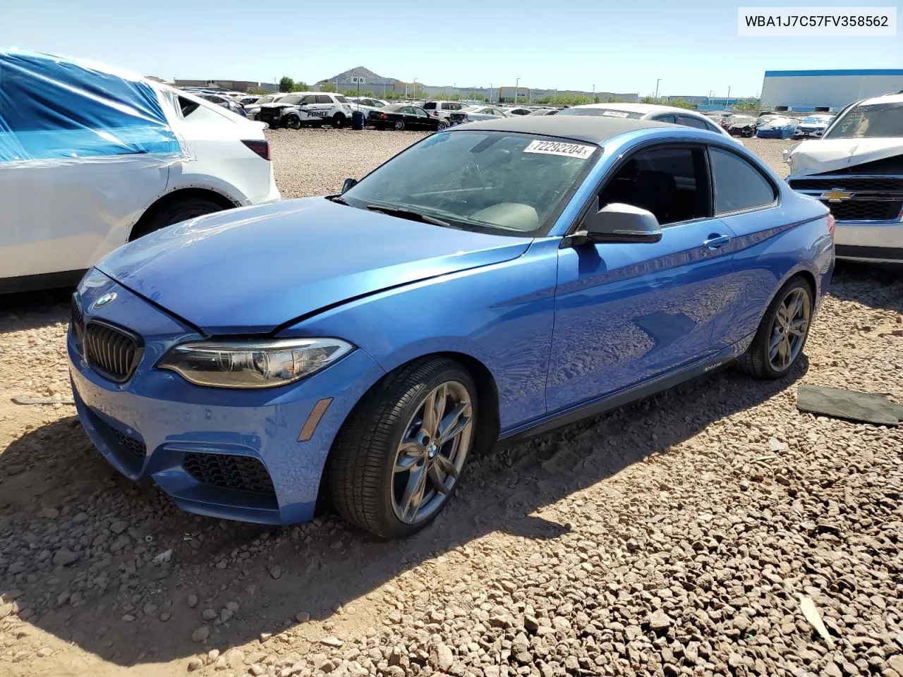 WBA1J7C57FV358562 2015 BMW M235I