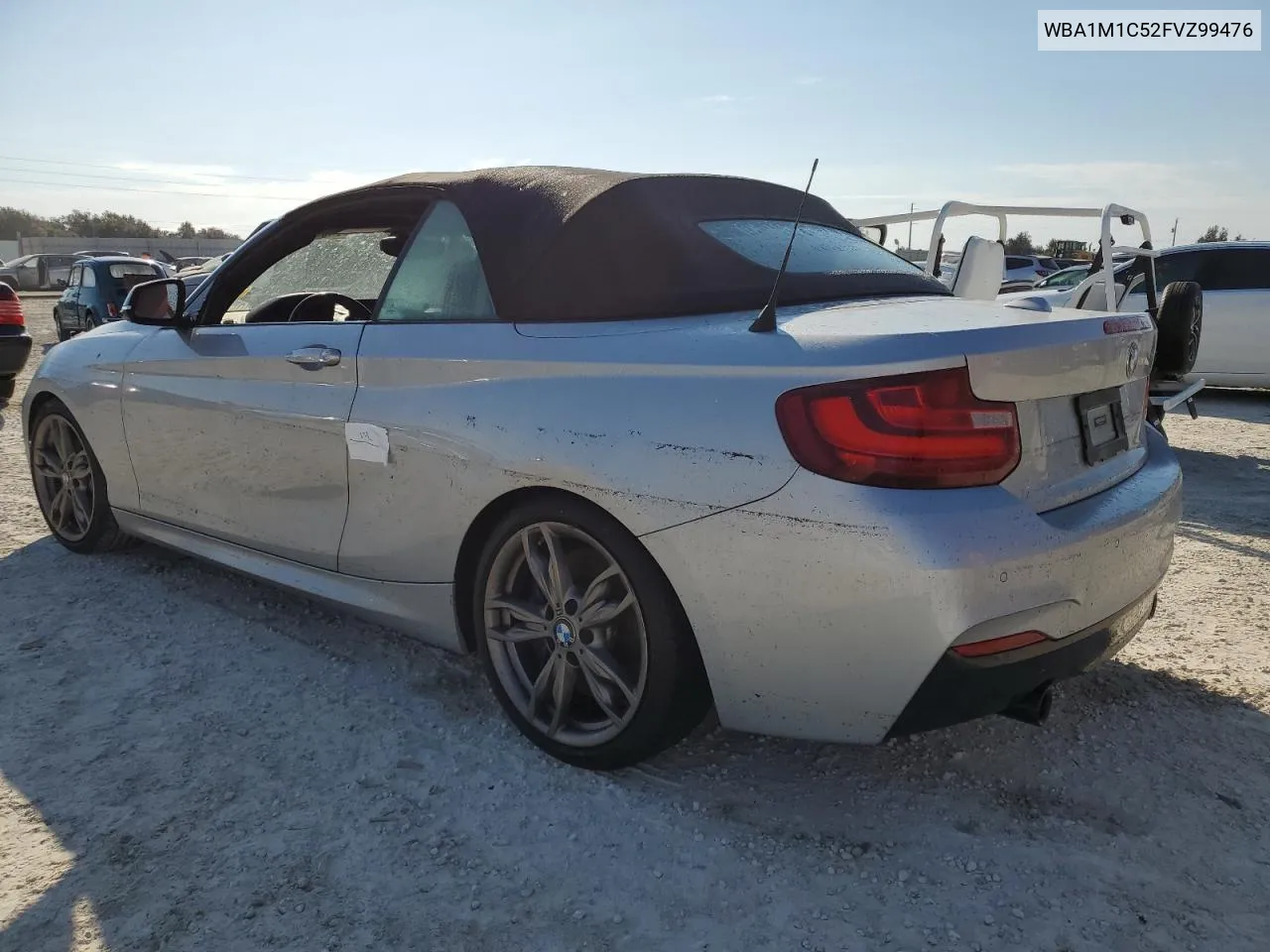 2015 BMW M235I VIN: WBA1M1C52FVZ99476 Lot: 74385694