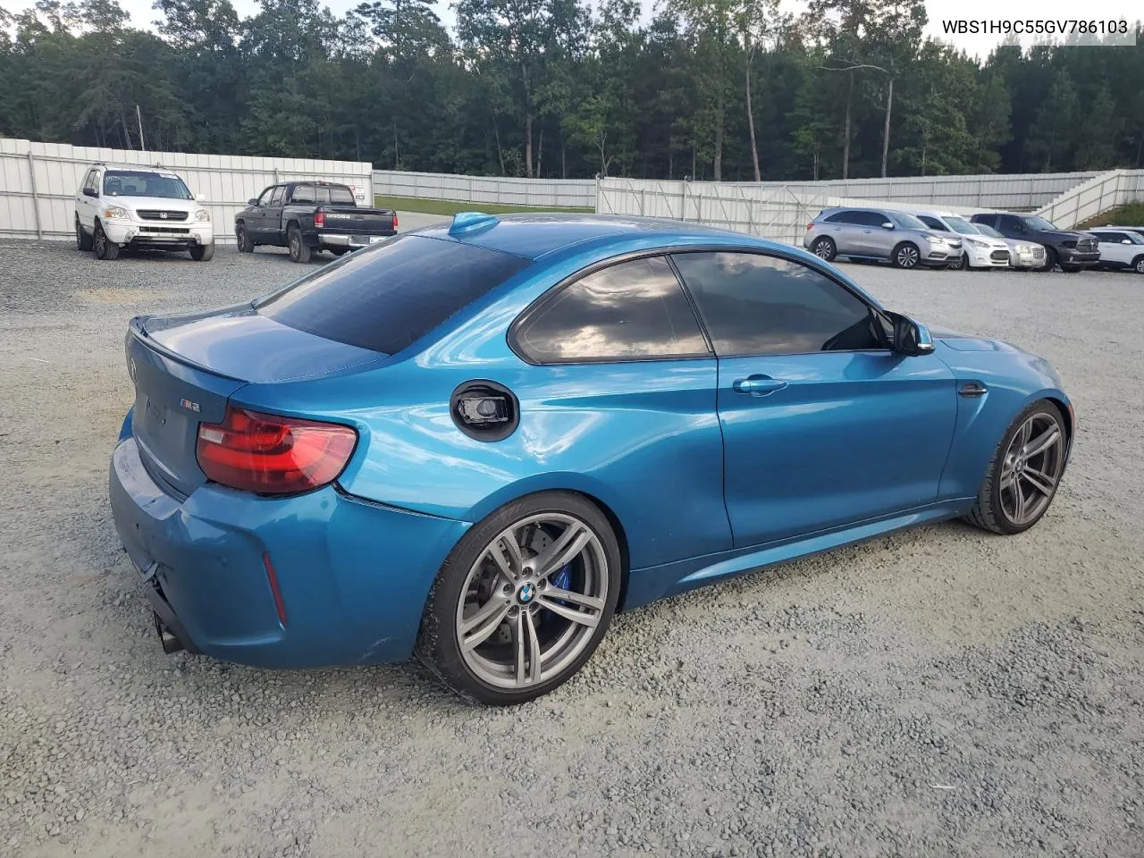 WBS1H9C55GV786103 2016 BMW M2