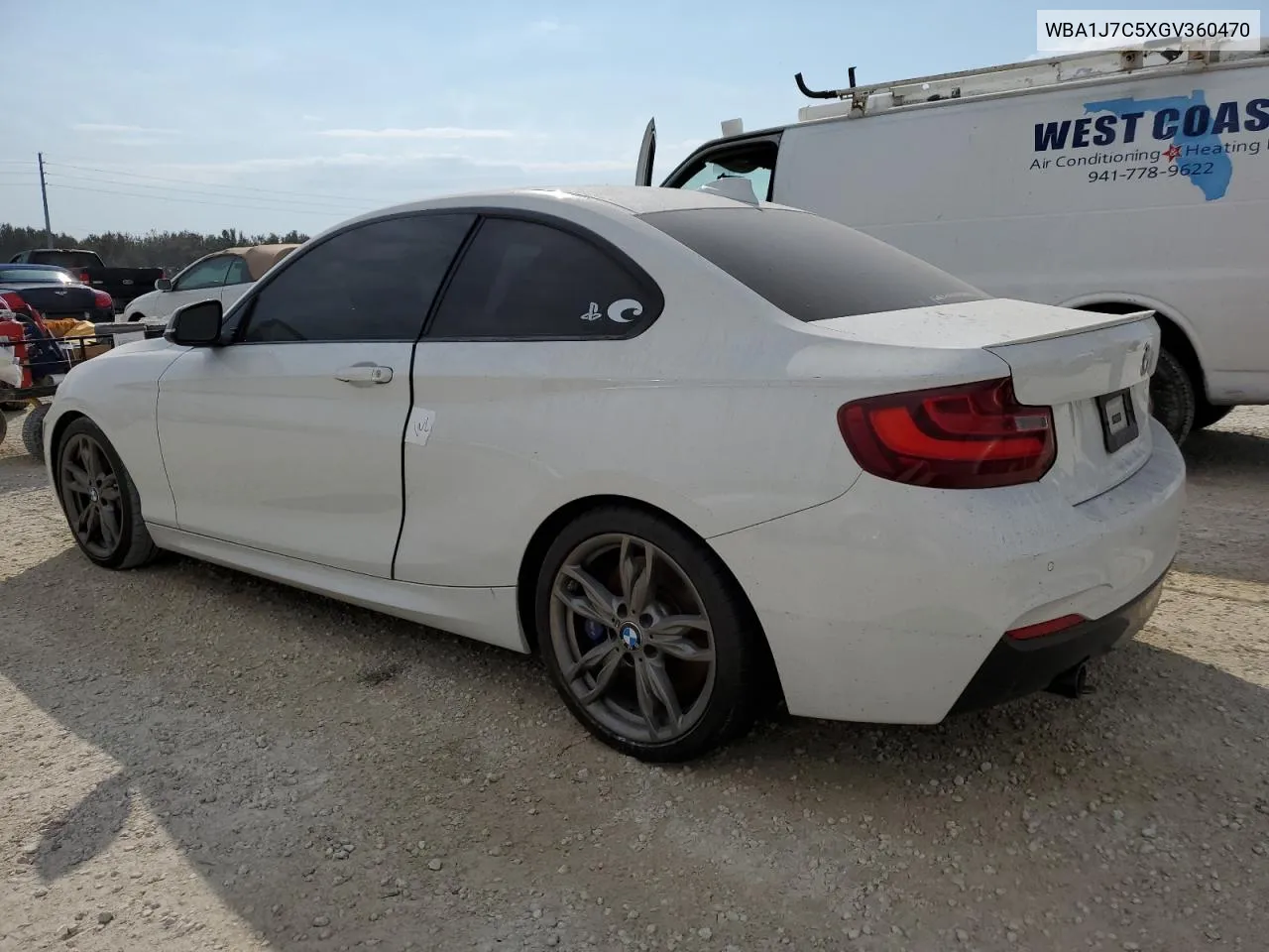 WBA1J7C5XGV360470 2016 BMW M235I