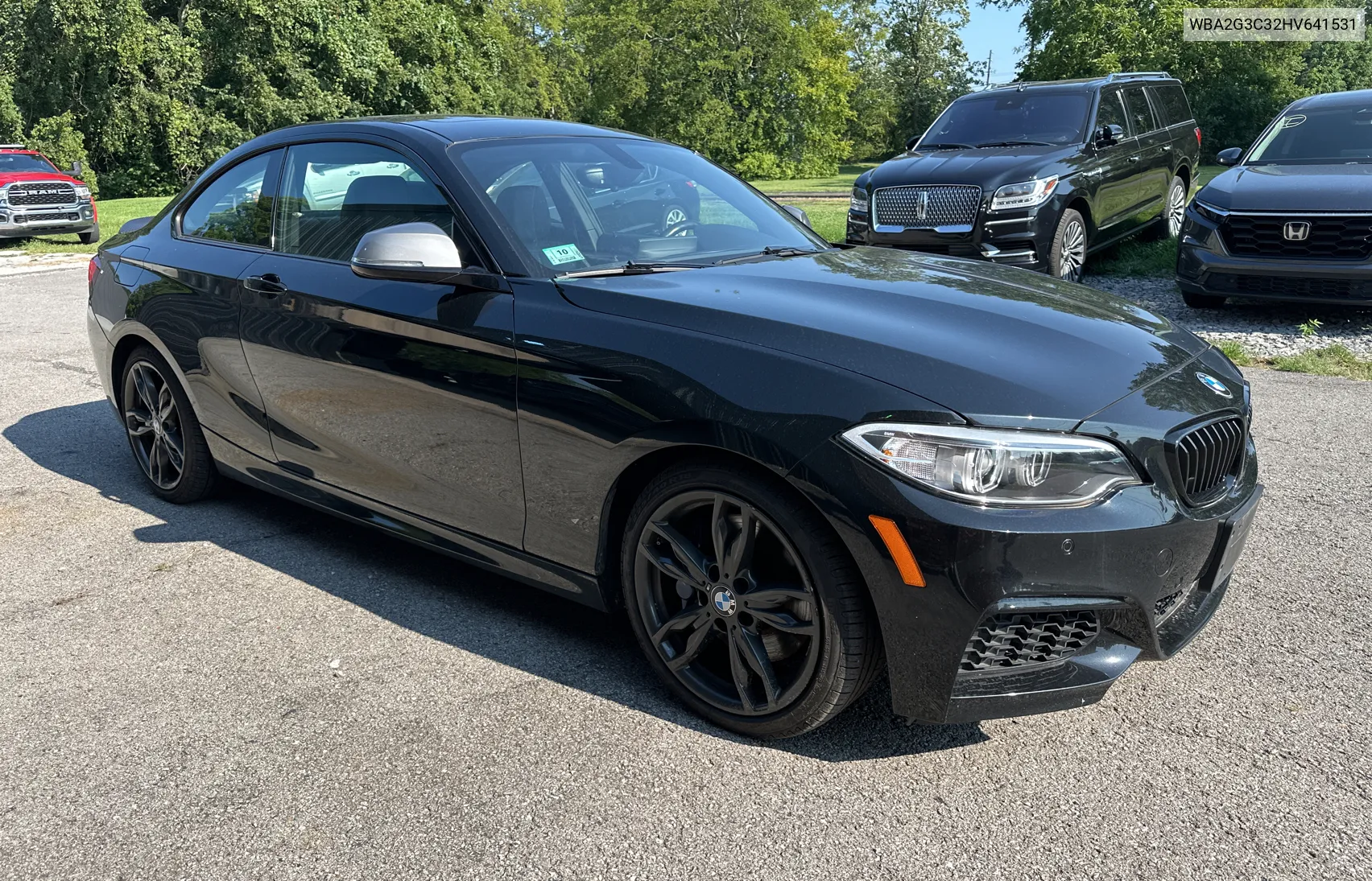 2017 BMW M240Xi VIN: WBA2G3C32HV641531 Lot: 66234324