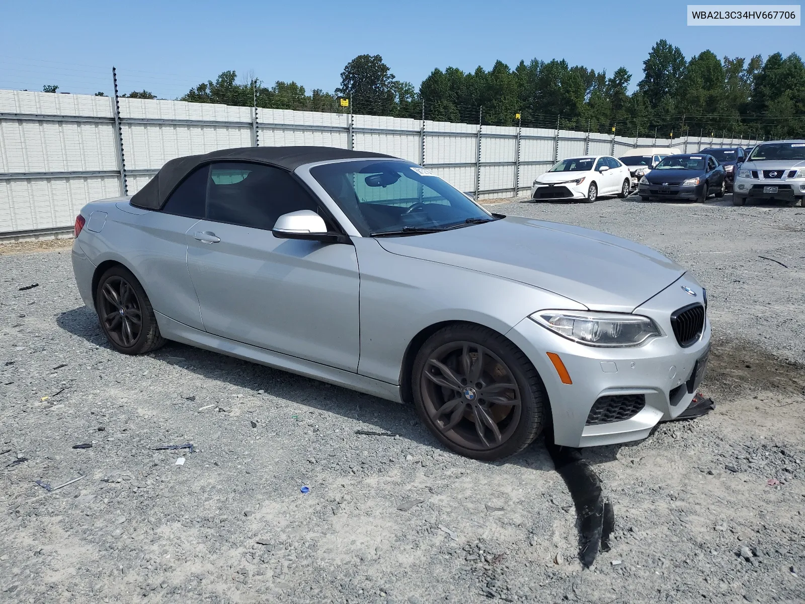 WBA2L3C34HV667706 2017 BMW M240Xi