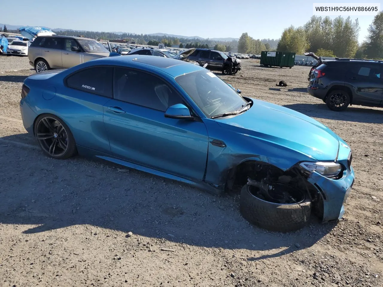 WBS1H9C56HV886695 2017 BMW M2