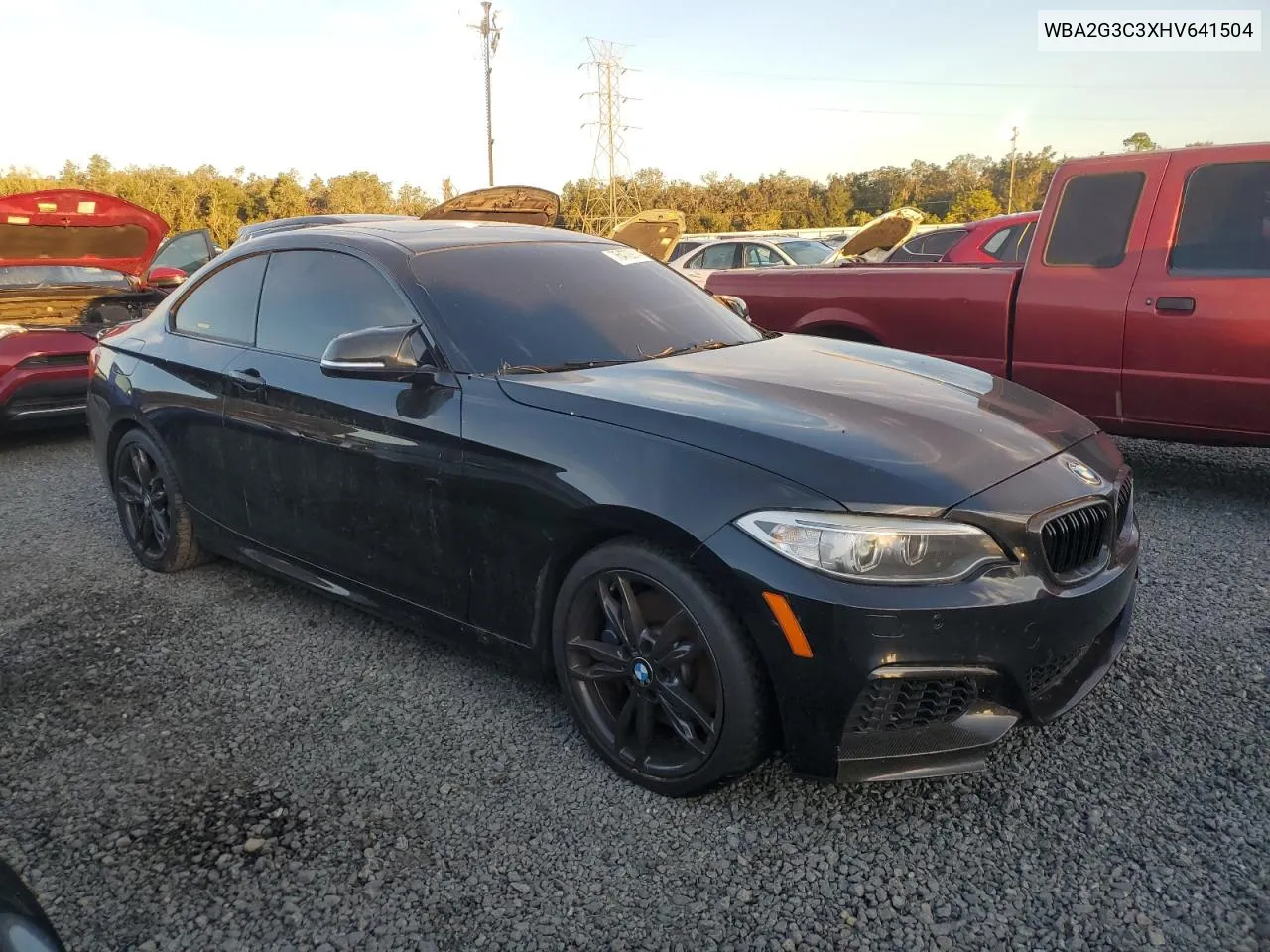 2017 BMW M240Xi VIN: WBA2G3C3XHV641504 Lot: 76472914