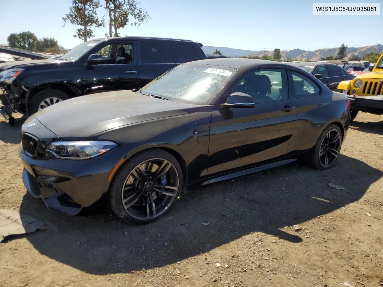 2018 BMW M2 VIN: WBS1J5C54JVD35851 Lot: 72814664