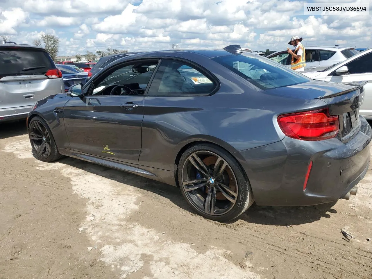 2018 BMW M2 VIN: WBS1J5C58JVD36694 Lot: 74334124