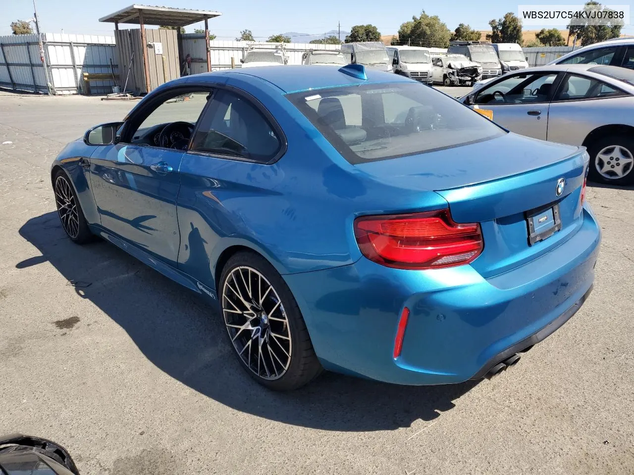 2019 BMW M2 Competition VIN: WBS2U7C54KVJ07838 Lot: 66018374