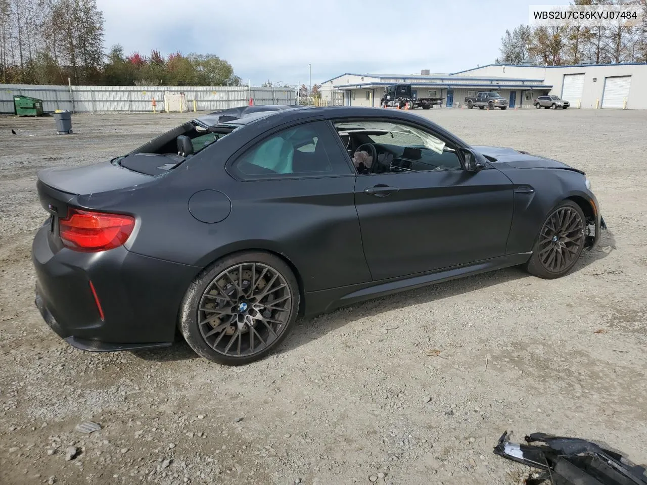 2019 BMW M2 Competition VIN: WBS2U7C56KVJ07484 Lot: 75834424