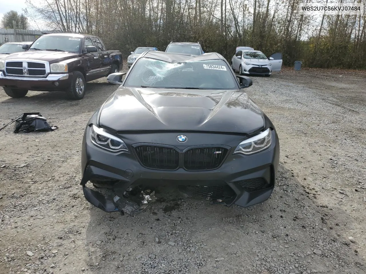 WBS2U7C56KVJ07484 2019 BMW M2 Competition