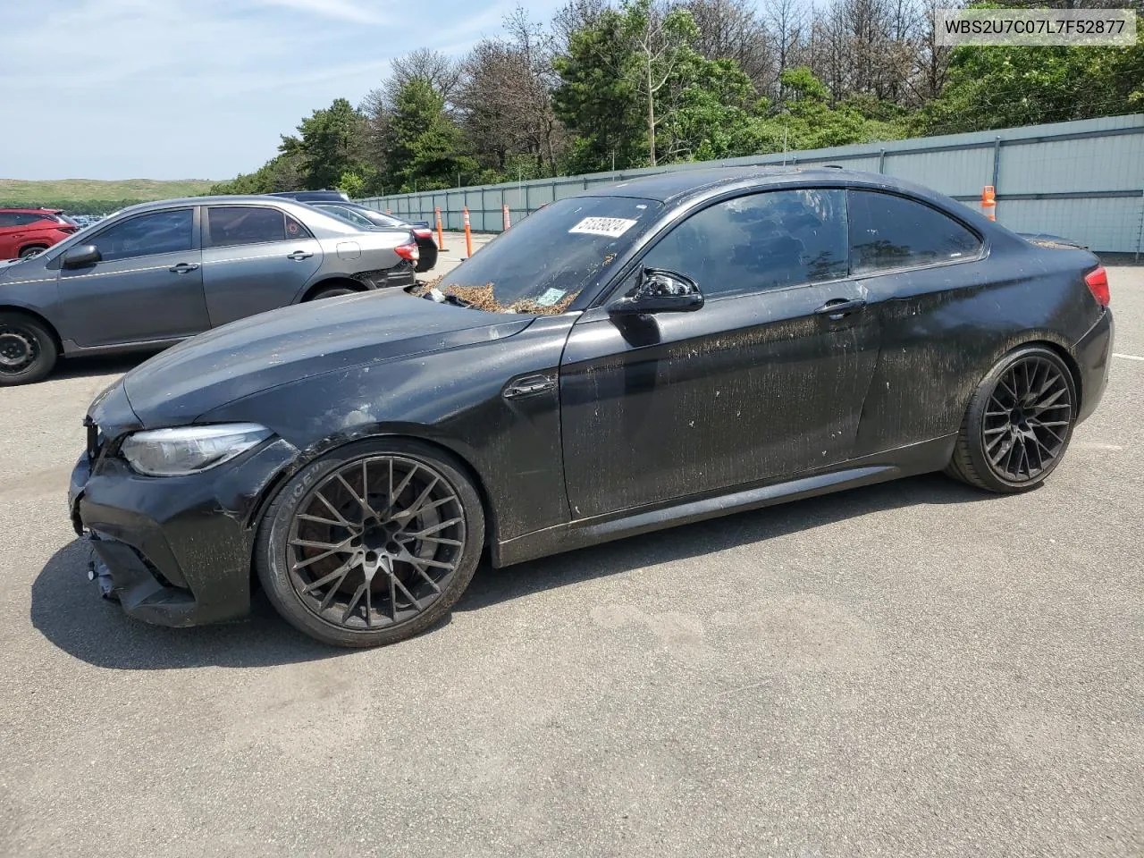 2020 BMW M2 Competition VIN: WBS2U7C07L7F52877 Lot: 51339824