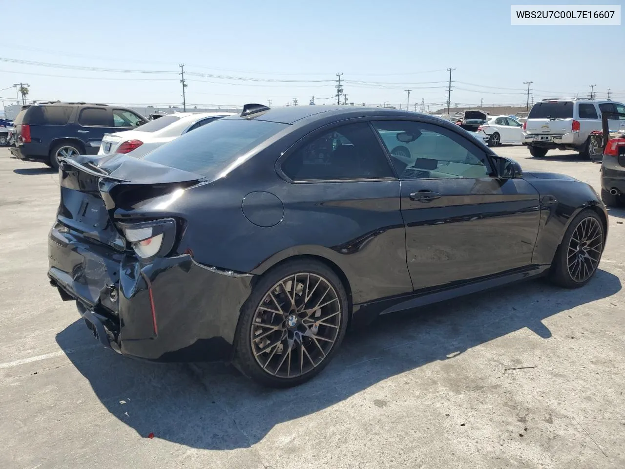 2020 BMW M2 Competition VIN: WBS2U7C00L7E16607 Lot: 62466164