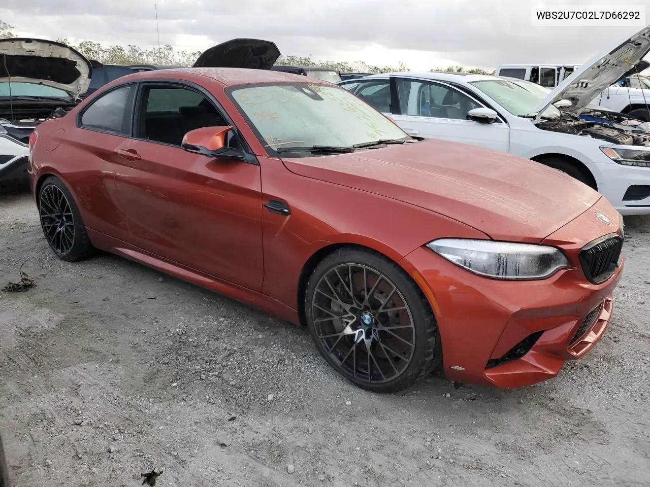 2020 BMW M2 Competition VIN: WBS2U7C02L7D66292 Lot: 75263524