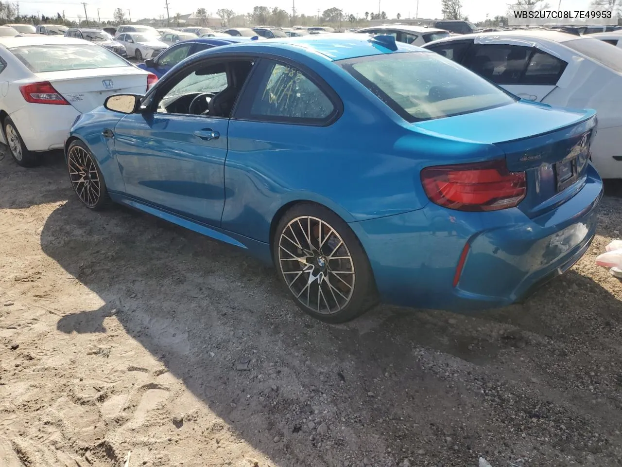 2020 BMW M2 Competition VIN: WBS2U7C08L7E49953 Lot: 76200814