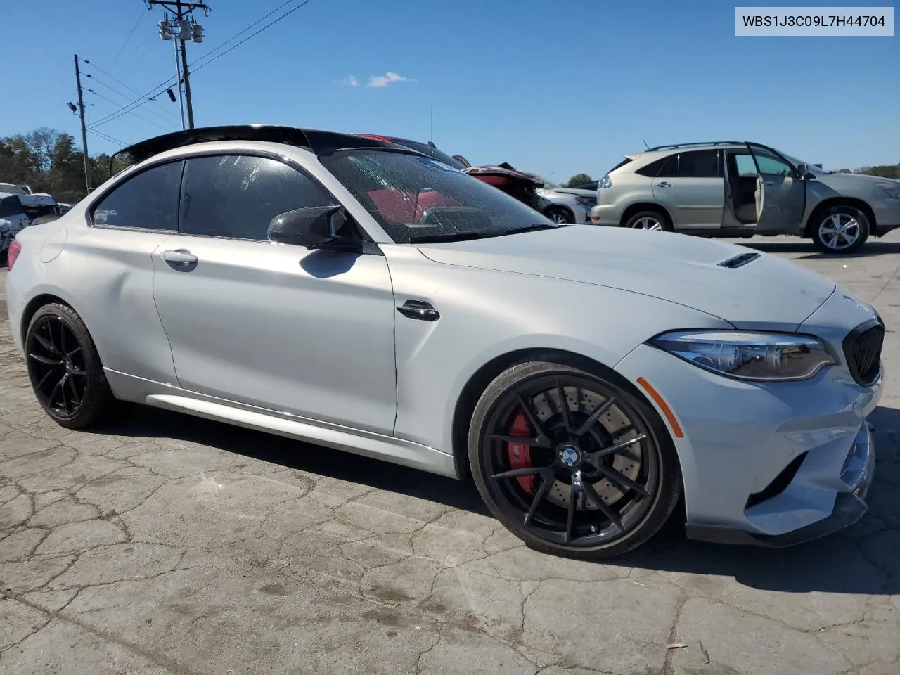 2020 BMW M2 Cs VIN: WBS1J3C09L7H44704 Lot: 76384744