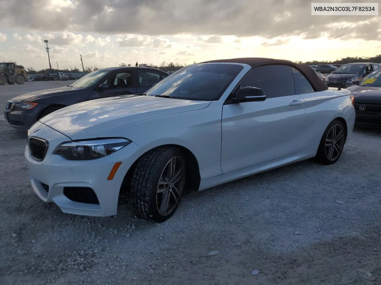 2020 BMW M240Xi VIN: WBA2N3C03L7F82534 Lot: 77425374