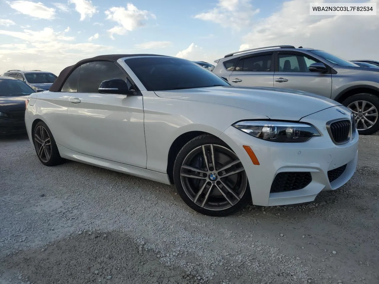 2020 BMW M240Xi VIN: WBA2N3C03L7F82534 Lot: 77425374