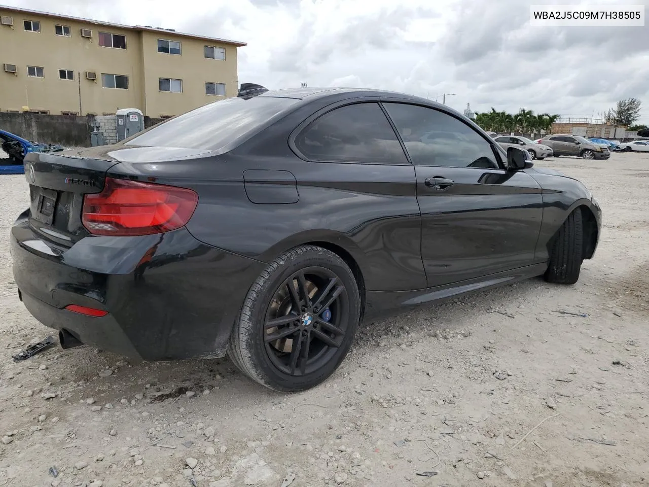 2021 BMW M240I VIN: WBA2J5C09M7H38505 Lot: 72758454