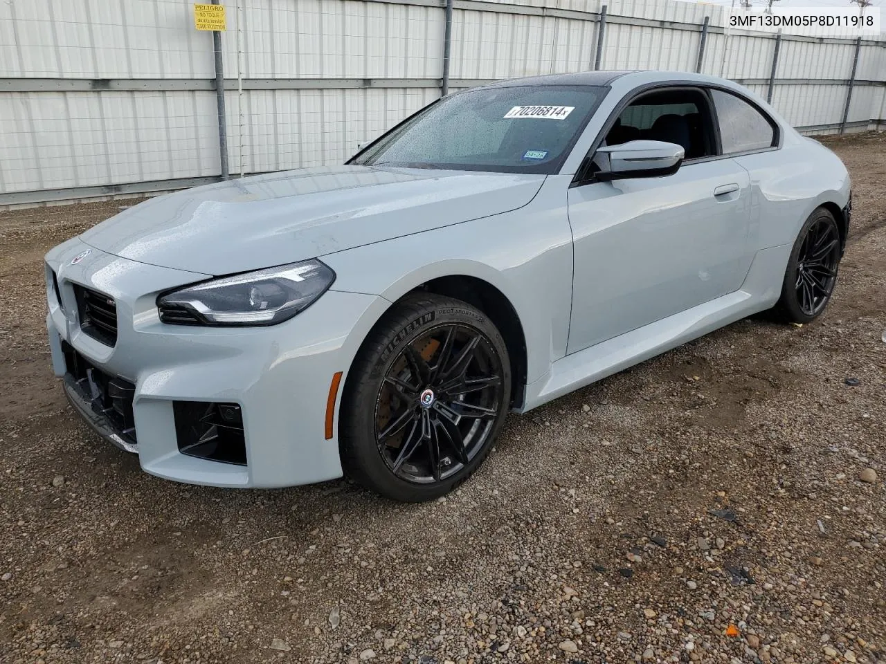 2023 BMW M2 VIN: 3MF13DM05P8D11918 Lot: 70206814