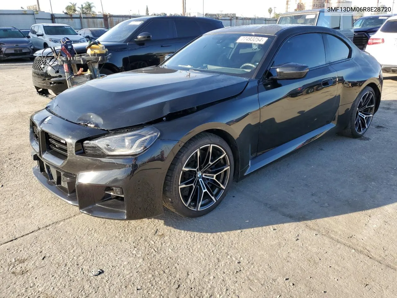 2024 BMW M2 VIN: 3MF13DM06R8E28720 Lot: 77493254