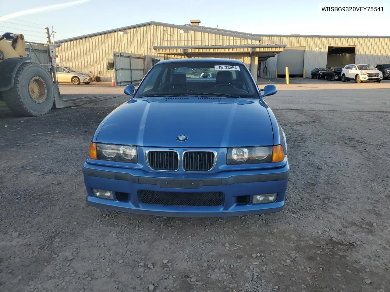 1997 BMW M3 VIN: WBSBG9320VEY75541 Lot: 79728994