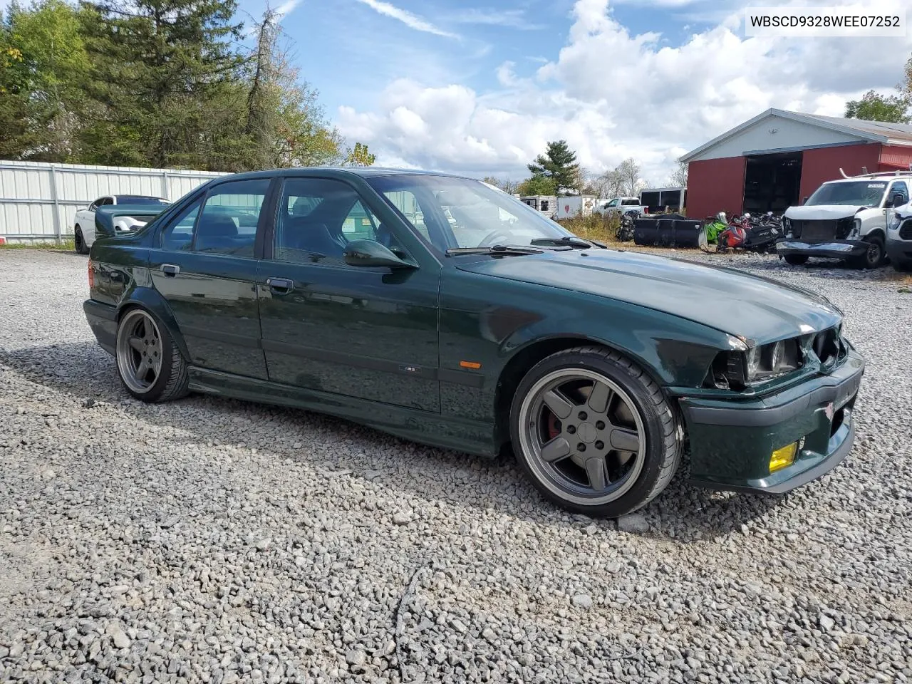 1998 BMW M3 VIN: WBSCD9328WEE07252 Lot: 69229244