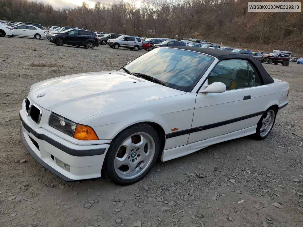 1998 BMW M3 Automatic VIN: WBSBK0333WEC39218 Lot: 79442404