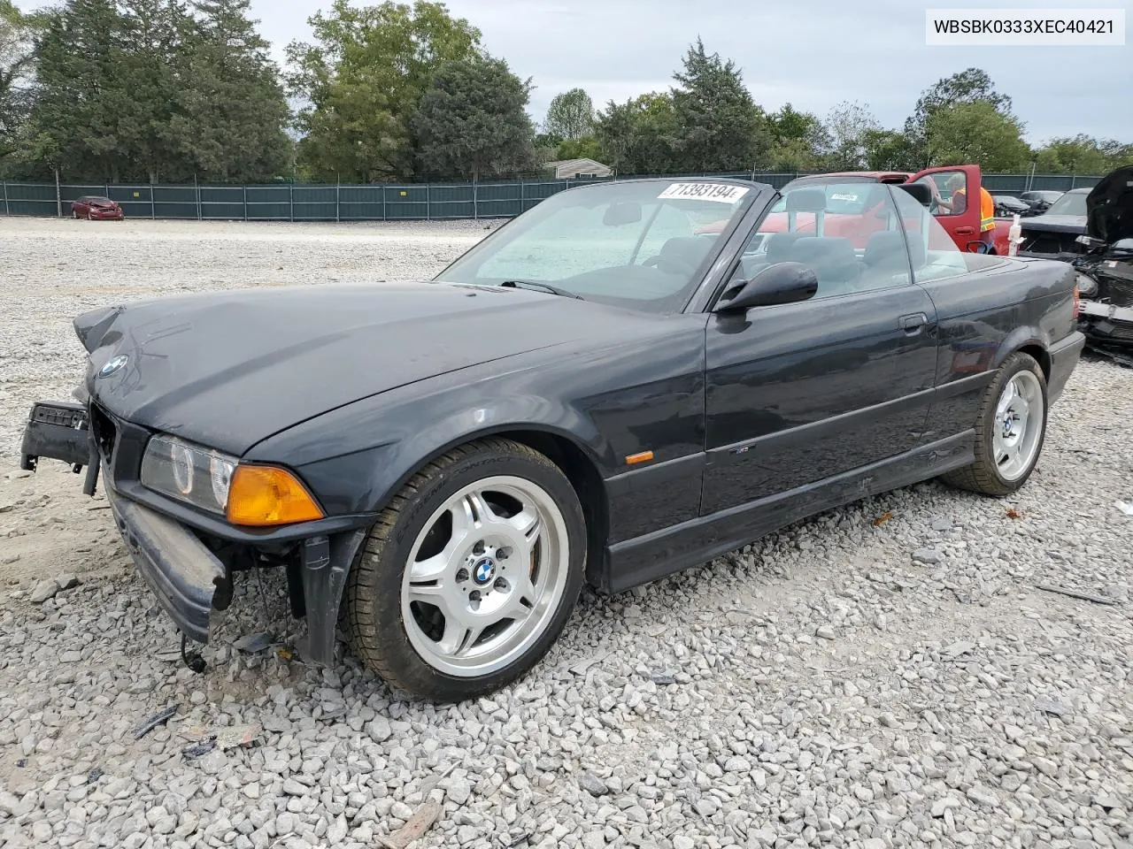 1999 BMW M3 Automatic VIN: WBSBK0333XEC40421 Lot: 71393194