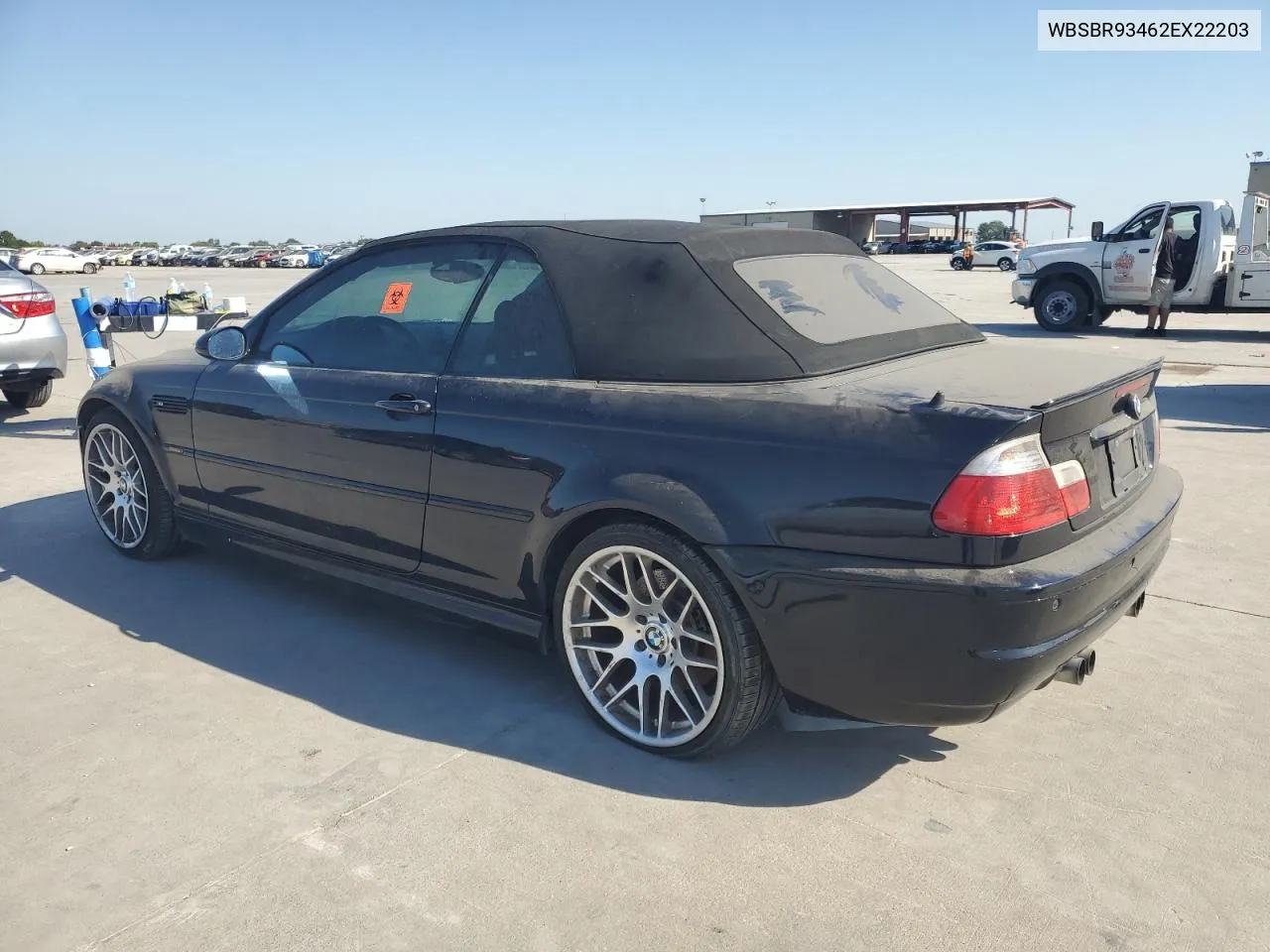 2002 BMW M3 VIN: WBSBR93462EX22203 Lot: 74292014