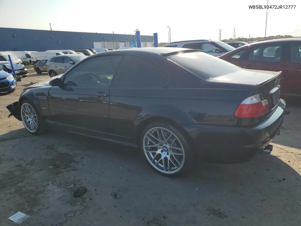 2002 BMW M3 VIN: WBSBL93472JR12777 Lot: 74556924