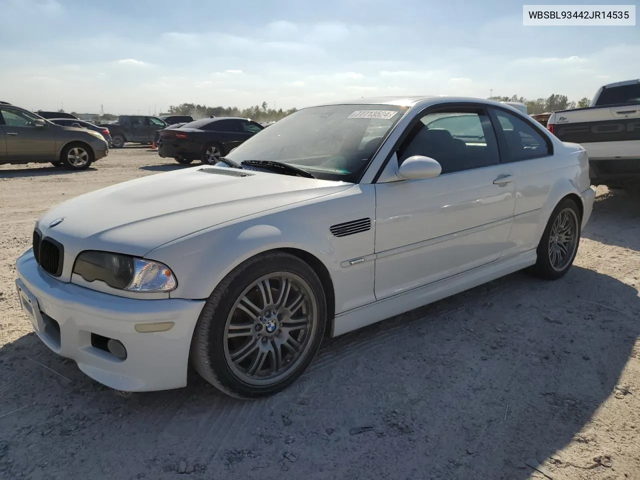 2002 BMW M3 VIN: WBSBL93442JR14535 Lot: 77713524