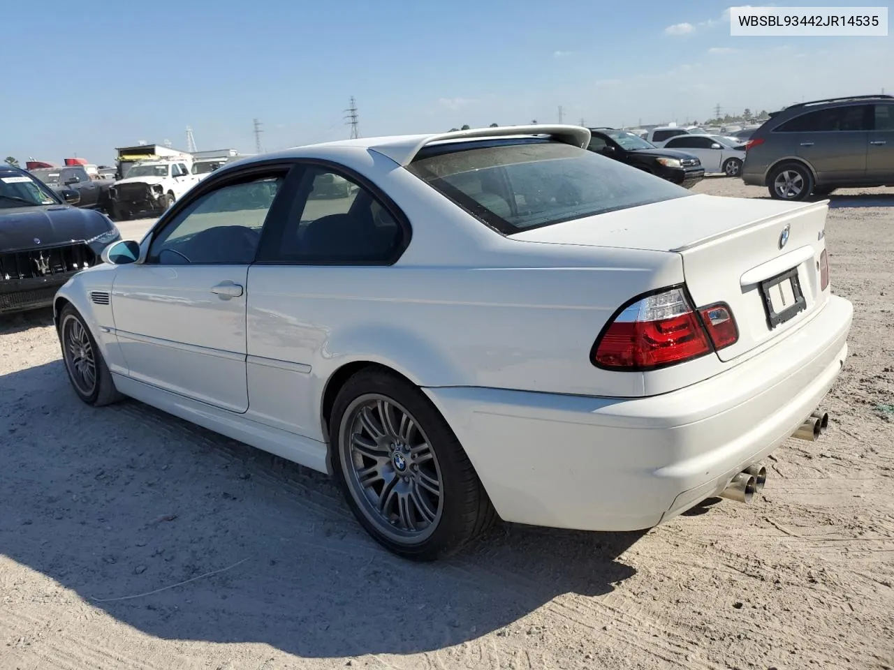 2002 BMW M3 VIN: WBSBL93442JR14535 Lot: 77713524