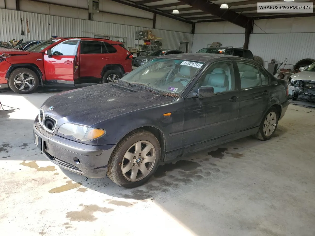 2003 BMW 325 Xi VIN: WBAEU33493PM57327 Lot: 67929774