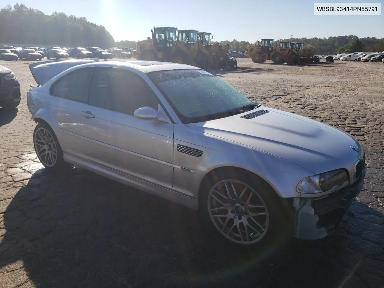 2004 BMW M3 VIN: WBSBL93414PN55791 Lot: 73571164