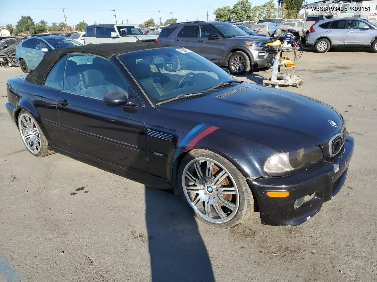 2005 BMW M3 VIN: WBSBR93405PK09151 Lot: 80369774