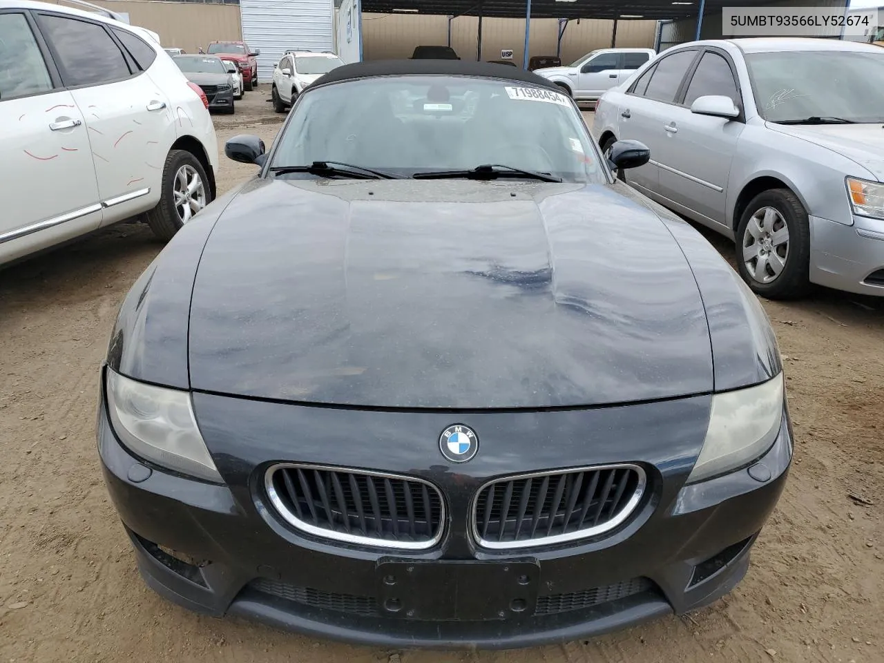 2006 BMW M Roadster VIN: 5UMBT93566LY52674 Lot: 71988454