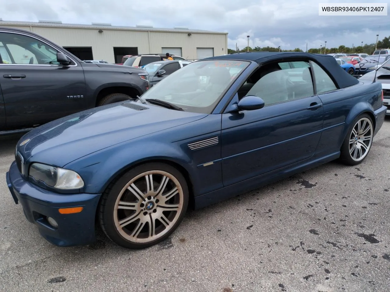 2006 BMW M3 VIN: WBSBR93406PK12407 Lot: 74685644