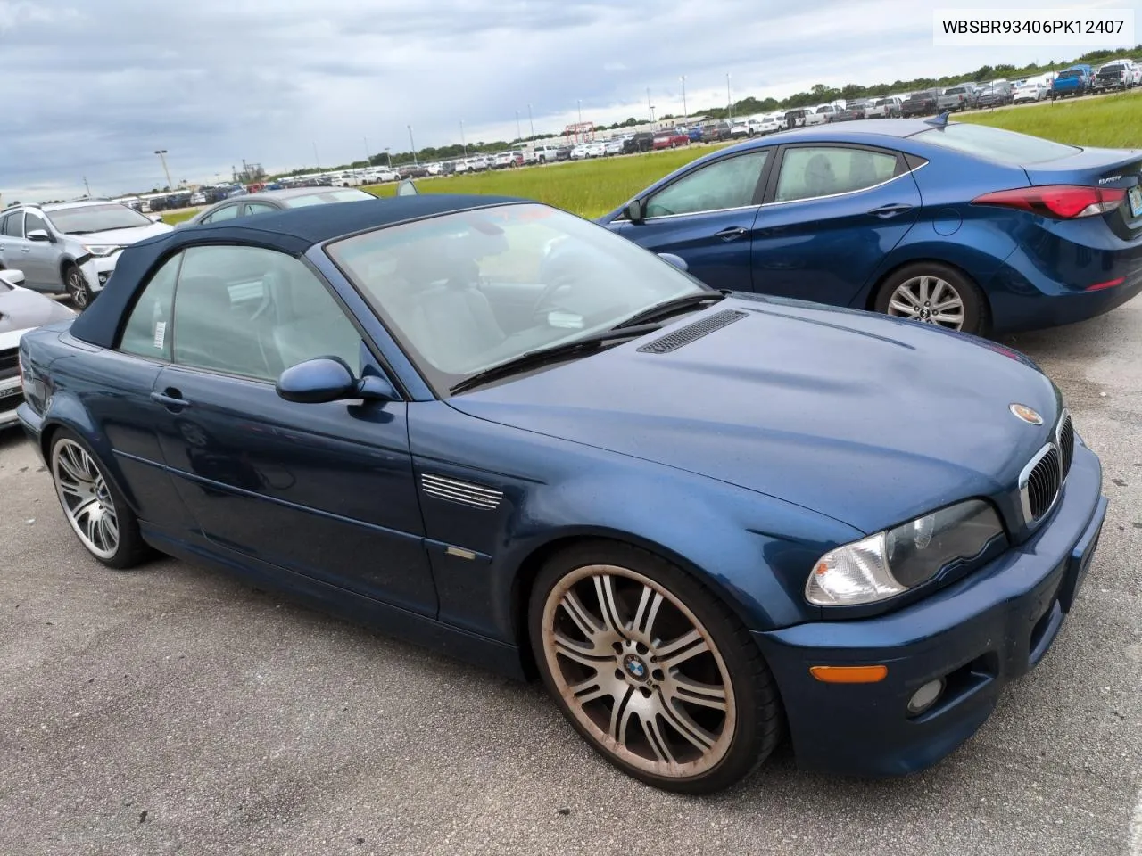 2006 BMW M3 VIN: WBSBR93406PK12407 Lot: 74685644