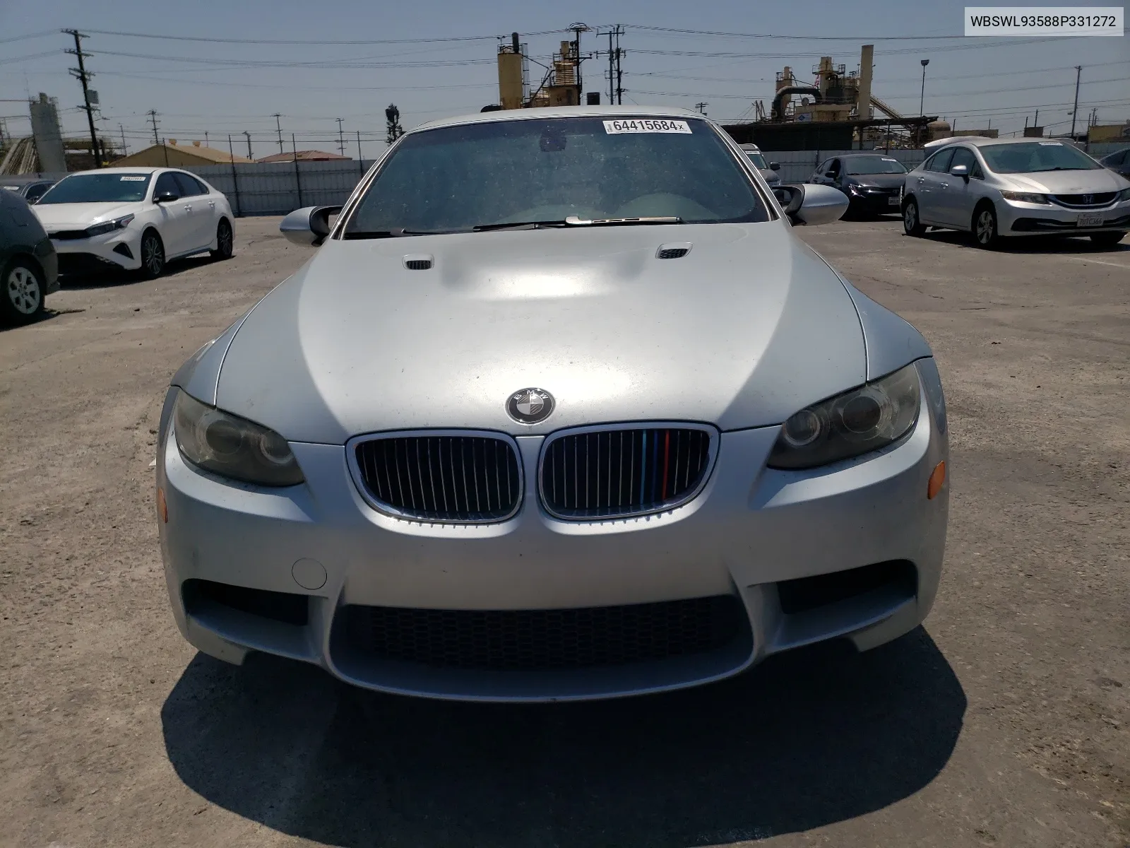 2008 BMW M3 VIN: WBSWL93588P331272 Lot: 64415684